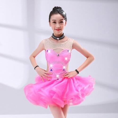 Salsa Latin Dance Dress For Girls Latin Dance Competition Dresses Dance Latin Dress Girl