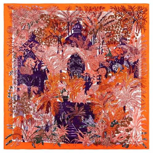 Square Silk Twill Scarf Hand Rolled Square Scarves Women 90*90cm Designer Silk Head Scarfs Square neck silk scarfs 90 bandana