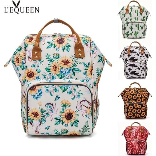LEQUEEN Diaper Bag Baby Care Backpack Travel Bag Waterproof Antifouling Backpack Stroller Bag Nappy Bag Stroller Bag