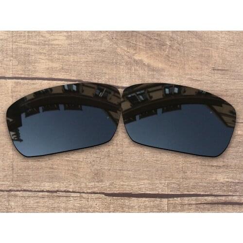 Vonxyz Stealth Black Polycarbonate Replacement Lenses for-Oakley Fuel Cell Frame