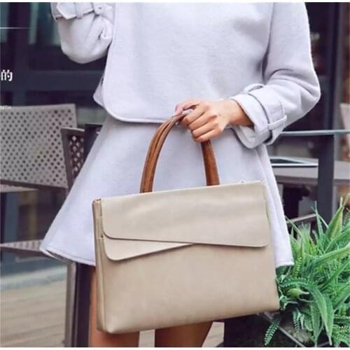 Women tote briefcase commuter slung business large capacity fashion computer bag one-shoulder fashion woman bag