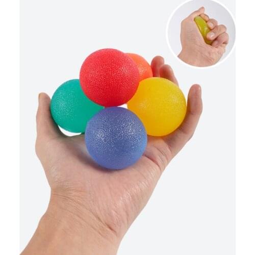 1 Pc Silica Hand Grip Ball Men Women Gym Fitness Finger Heavy Exerciser Strength Muscle Recovery Gripper Trainer Wholesale