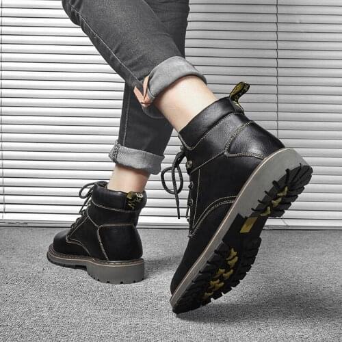 2020 sports men high Sneaker flat mens wear hot sale shoes hightop fashion casual man leather top shoe sneakers boots sneaker a