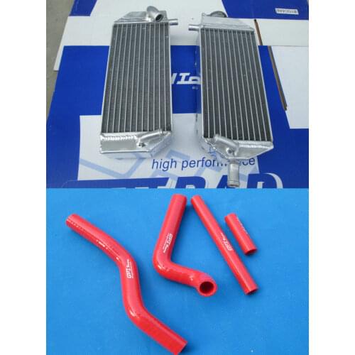 Aluminum radiator and hose 2001-2008 FOR Suzuki RM 125 RM125 01 02 03 04 05 06 07 08 NEW