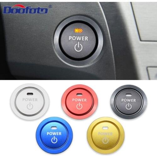 Car Styling Stickers Auto Accessories Start Stop Engine Power Button Ring Case Fit For Toyota C HR Corolla Auris Prius Chr Cover