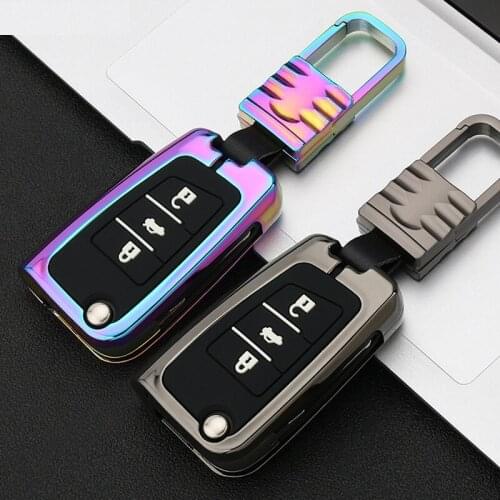 Car Key Case Cover for Volkswagen Tiguan L Lamando Golf 7 Sagitar Passat Magotan B8 Lavida Plus Metal Key Shell Protection