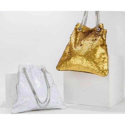 IMIDO Womens Shiny Bags