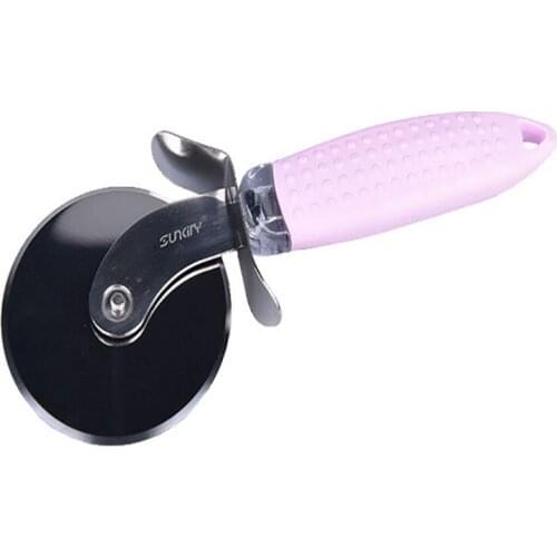 Round Pizza Wheels Cutters Stainless Steel Pizza Cutter Home Kitchen Cake Bread Round Knife Cutter Pizza Tools