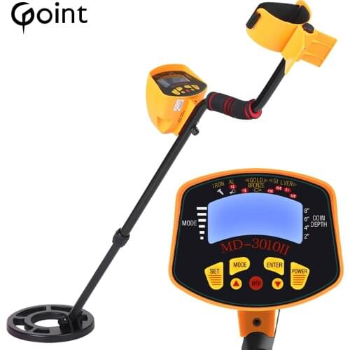 MD-3010II Liquid Crystal Display Metal Detector Underground metal detector gold detector de metales 7 day delivery