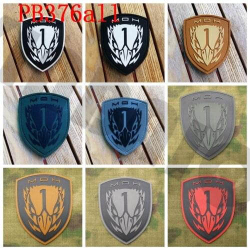 3D PVC patch BLACKBIRD Medal of Honor MOH Rubber patch