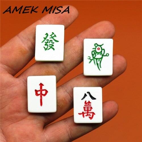 Single Sale 1pcs Novel Simulation Majiang Shoe Charms Accessories Resin Shoe Decoration for croc jibz Kids Party X-mas U132