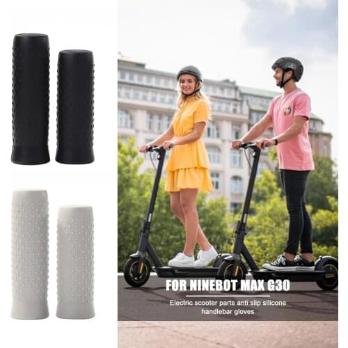 Anti-slip Rubber Long and Short Handle Grip Cover for G30 Max Electric Scooter Replacement/ Scooter Handlebar Sleeve Accessories