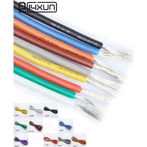 2metre 18AWG Silicone Wire Ultra Flexiable Cable 0.75mm2 High Temperature Test Line Wire