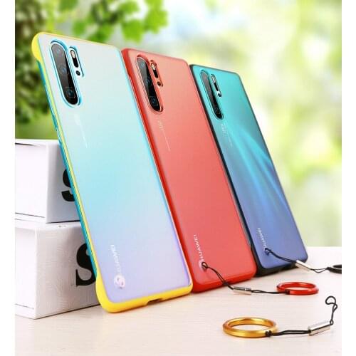 Ultra Thin case for Huawei P30 Pro Case Slim Soft TPU Silicone Borderless matte P30 Back Cover for Huawei P20 Pro Capa p20 Funda