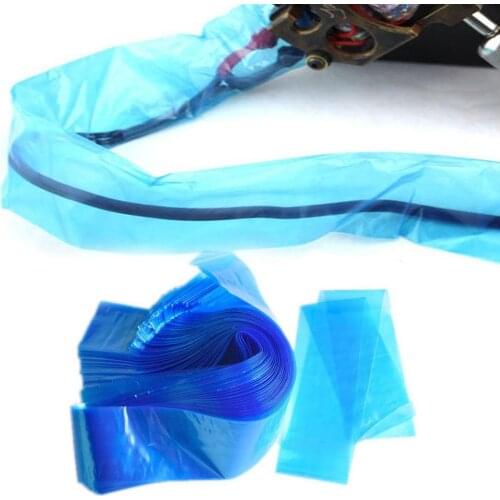 100Pcs/Set Tattoo Cable Cord Sleeves Covers Body Art Equipment Protective Bags