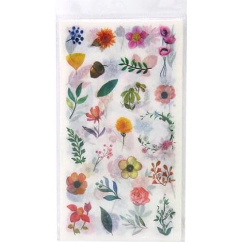 6Pcs/Set Flower Leaves Resin Sticker Epoxy Resin Mold Frame Fillers Material Jewelry