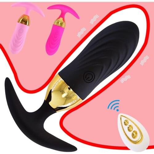 Wireless Vibrator Egg Remote Control Clitoris Stimulator Sex Toys for Women Men Prostate Massager Anal Butt Plug 10 Speeds