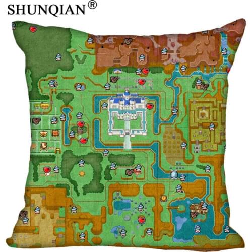 Best-New-The-Legend-Of-Zelda-Pillowcase Wedding Decorative Pillow Cover Custom Gift For (Two Sides) Printed Pillow Cases A9.30