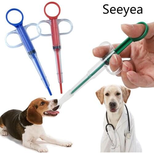 General Pet Dog Cat Pill Dispenser Liquid Medicine Milk Feeding Syringe Cat Dogs Push Distribution Feeding Tool Dog Accessories