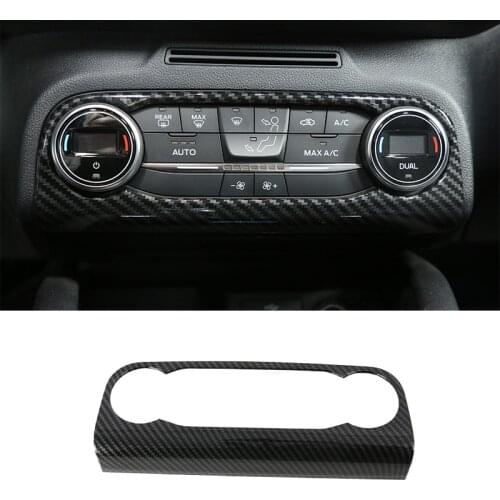 For ford focus 2019 2020 MK4 ST-LINE Interior Air Conditioner Switch Buttons Frame Cover Trim Accessories Car Styling