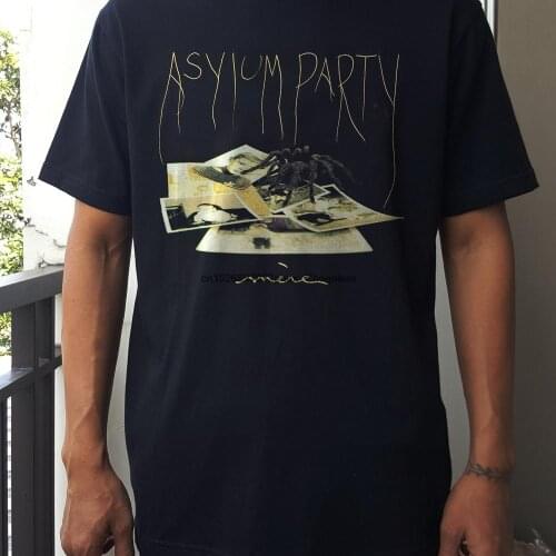 Asylum party tshirt coldwave postpunk tee