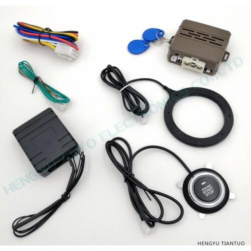 HENGYU CFS-55S start stop button wholesale,invisible alarm+start push button start chip avoidance device,immobilizer keyless go