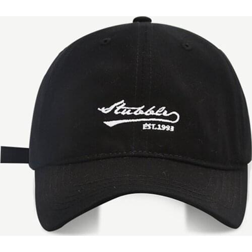 Womens Mens hat baseball cap for men hip hop caps summer fashion trucker spring fitted sun hats cotton casual Black Smiley dad