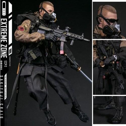 DAMTOYS DAM EBS001 1/6 Original Story Collectible Doll-Extreme Battle Realm Samurai Sakito Craig for Collectible IN STOCK