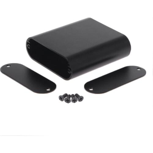 Corrosion Resistant Lightweight DIY Aluminum Case Electronic Project Instrument Box 75x70x24mm