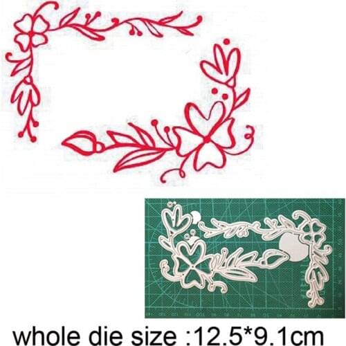 Metal cutting dies cut die mold flower vine strip decoration Scrapbooking dies paper craft knife mould blade punch stencils dies
