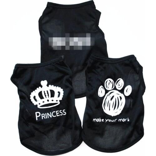 Kong Dog Clothes Free Shipping Xs Cheap Dog Clothes for Small Dogs Puppy Summer Clothes Yorkshire Terrier Vest Clothing for Cats
