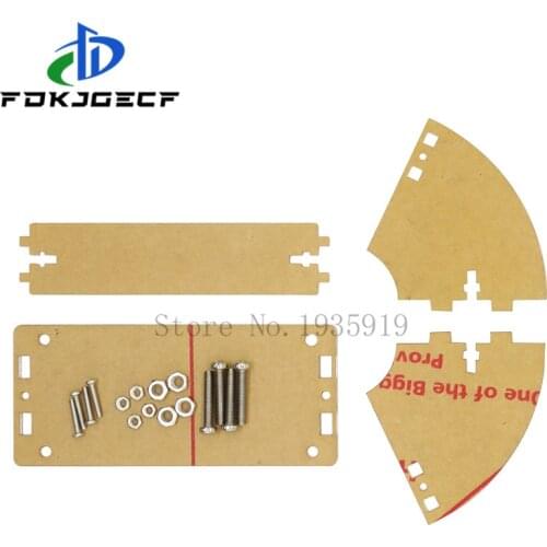 Transparent Acrylic Shell for LCD1602 LCD Screen with Screw/Nut LCD1602 Shell Case holder (no with 1602 LCD)