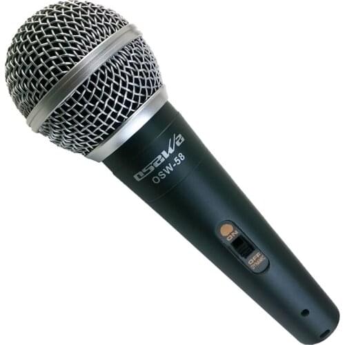 OSAWA OSW-58 600 OHM DİNAMİC WIRED HANDHELD MICROPHONE
