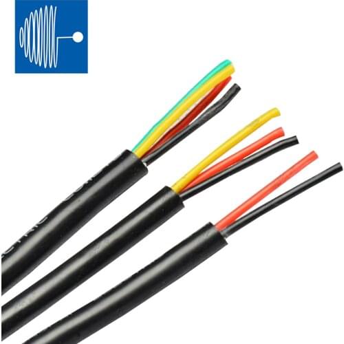 SHENGPAI H05SS-F 108 degree 300V Black 2*2.5mm 3*2.5mm 4*2.5mm sheath silicone rubber insulated power cord