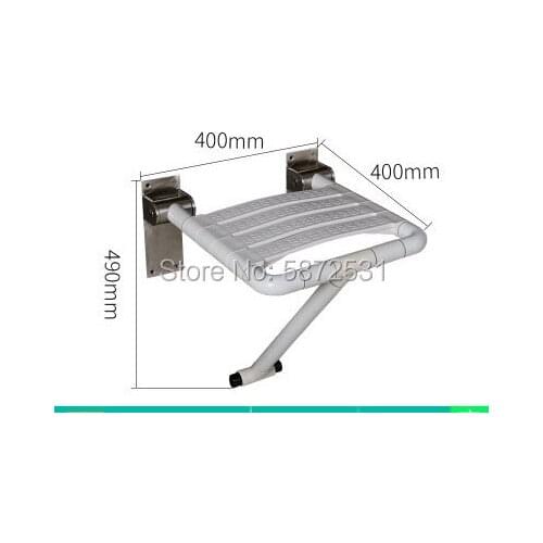 Toilet shower stool shower chair safety non slip barrier free bath chairWall Mounted Shower Seats Folding stainless steel