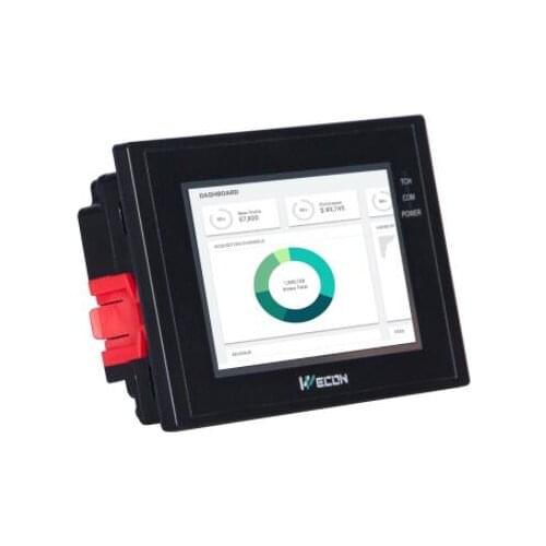 LEV12043E LEVI2043E 4.3 inch Ultra-thin HMI CPU 32-bits 300MHZ RISC, 128M FLASH+ 128DDRAM