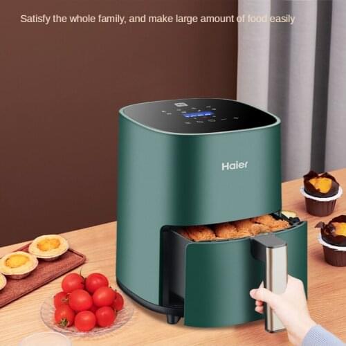 Haier 3.5L Air Fryer Oil-free Healthy Fryer Cookware Multifunctional Smart Touch LCD Deep Air Fryer French Fries Pizza