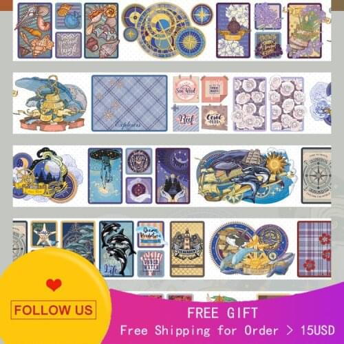 1 Loop Tian Decorative Journal Paper Washi Tape Sample