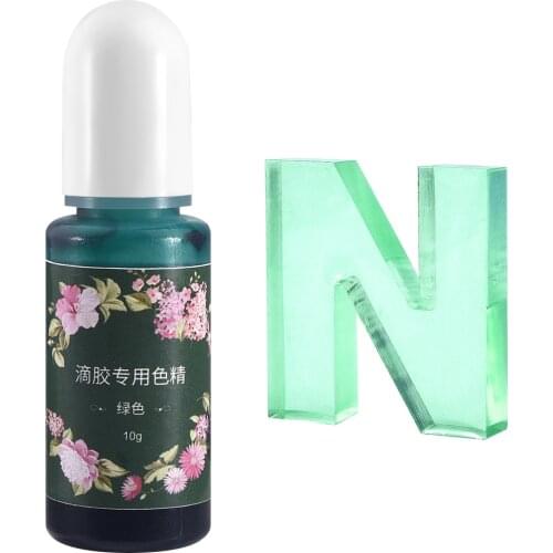 10ml Transparent Resin Epoxy Resin Pigment Liquid Colorant For DIY Resin Jewelry Making Resin Crafts Supplies