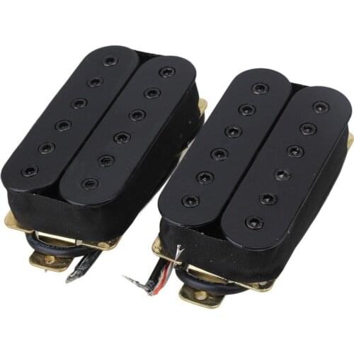 2pcs Set Double Coil Metal Humbucker Pickup Pick-up Set For Electric Guitar Parts Accessories New 2020 Hot Sale