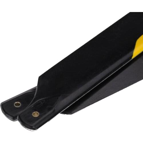 2Pcs 325mm Rotor Blade Propellers Replacement Parts for RC Aircraft Airplane, Compatible with Trex 450 Helicopter