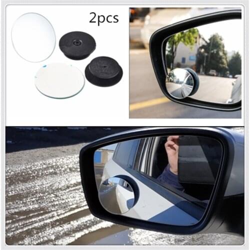 2pcs car motorcycle small round glass blind spot mirror parking assist for Kia Soul Forte5 Cadenza Telluride Pro Venga