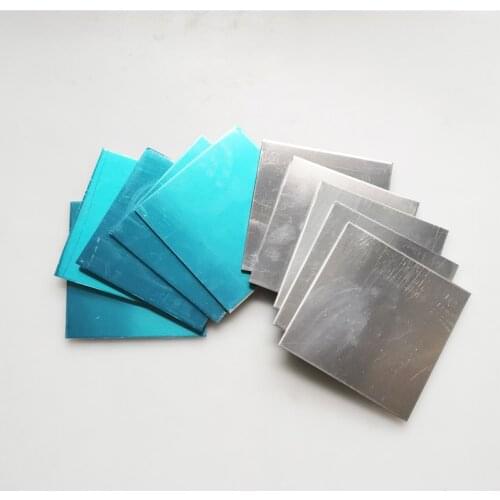 5pcs/10pcs 5052 Aluminum plate Flat Aluminum Sheet DIY Thickness 3mm 100x100mm Customizable