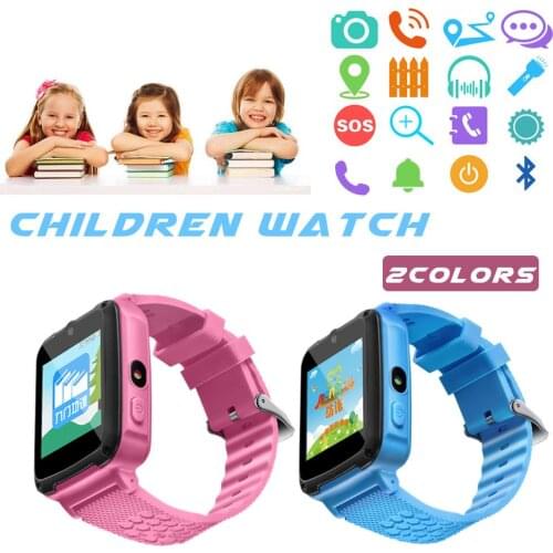 658 Childrens Phone Watch Plug-In Phone Card Call HD Touch Screen Camera Positioning SOS Weather Watch