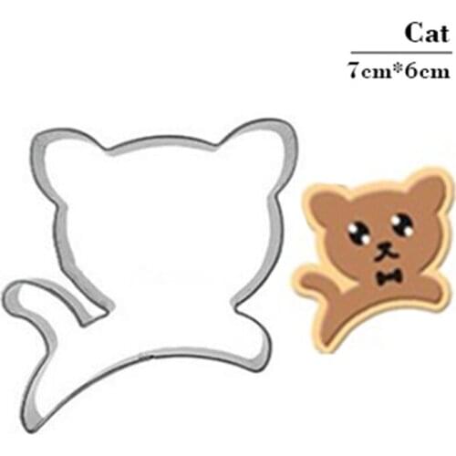 Playful Cat Egg Tools For Kitchen Mousse Biscuit Cookie Stamp Mold Cutter Tools Stainless Steel Aliexpress Selling Product Decor