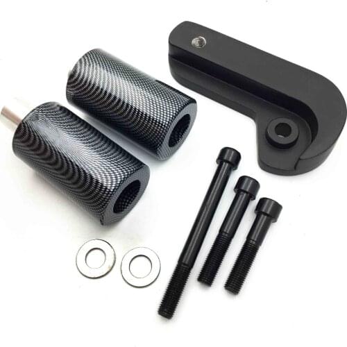 Aftermarket Free shipping motorcycle parts No Cut Frame Slider Protector For Suzuki 2006 2007 2008 GSX-R GSXR 600 750 CARBON