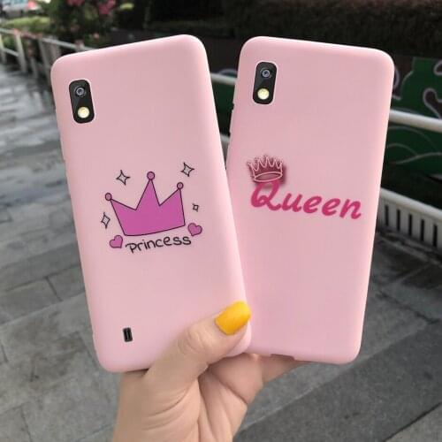 Candy Color Case For Samsung Galaxy A10 A20 A20e A30 A40 A50 A70 2019 A10s A20s A30s A50s Cover Soft Silicone Phone Case Cartoon