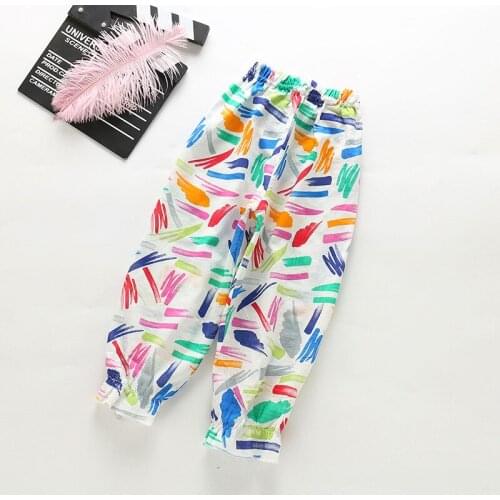 Kids Casual Children Pants Summer Fashion Trousers Baby Soft Cotton Pants Kids Sports For Boys Girls 1-5T Toddlers Boys Pants
