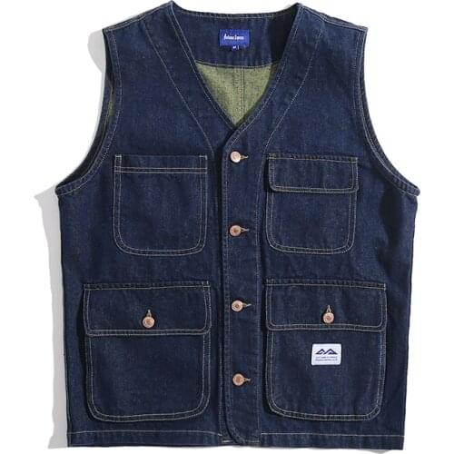 Мужские джинсовые жилеты EMAIGI China At AliExpress