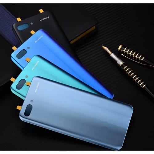 Honor10 Housing For Huawei Honor 10 Glass Battery Cover Repair Replace Back Door Phone Rear Case + Logo